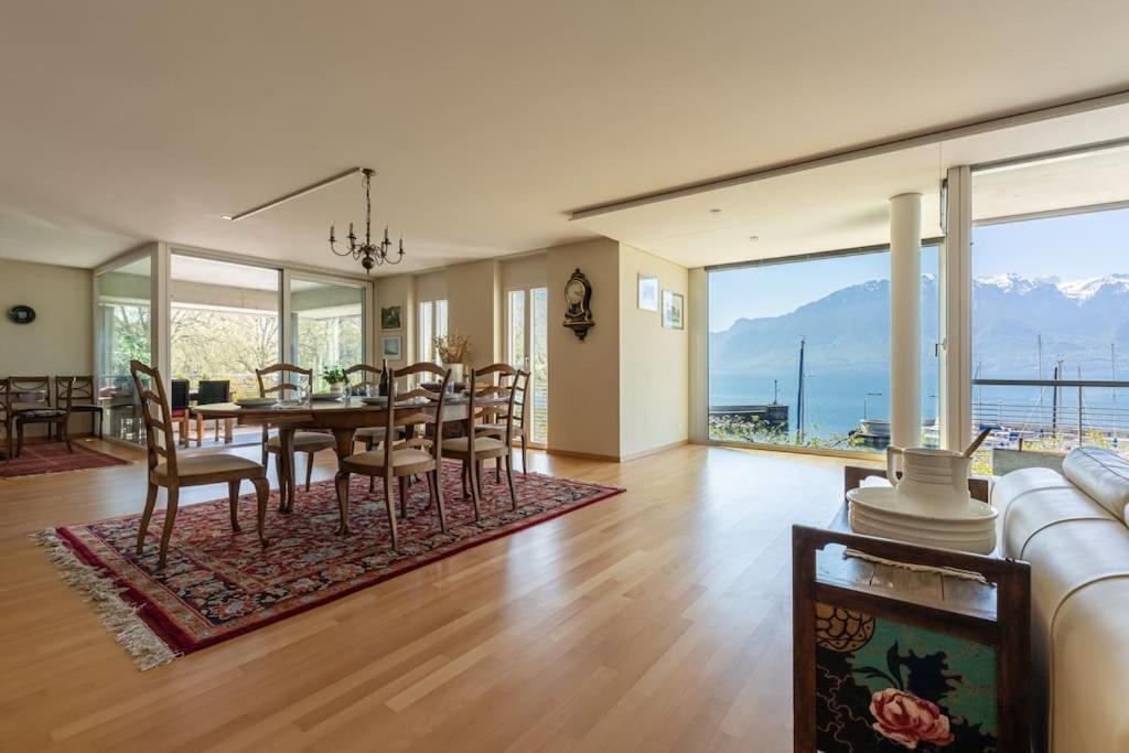 Lakeside-Apartment-1 Grand Appartement Familial Avec Terrasses Et Vue Panoramique Βεβέ Εξωτερικό φωτογραφία