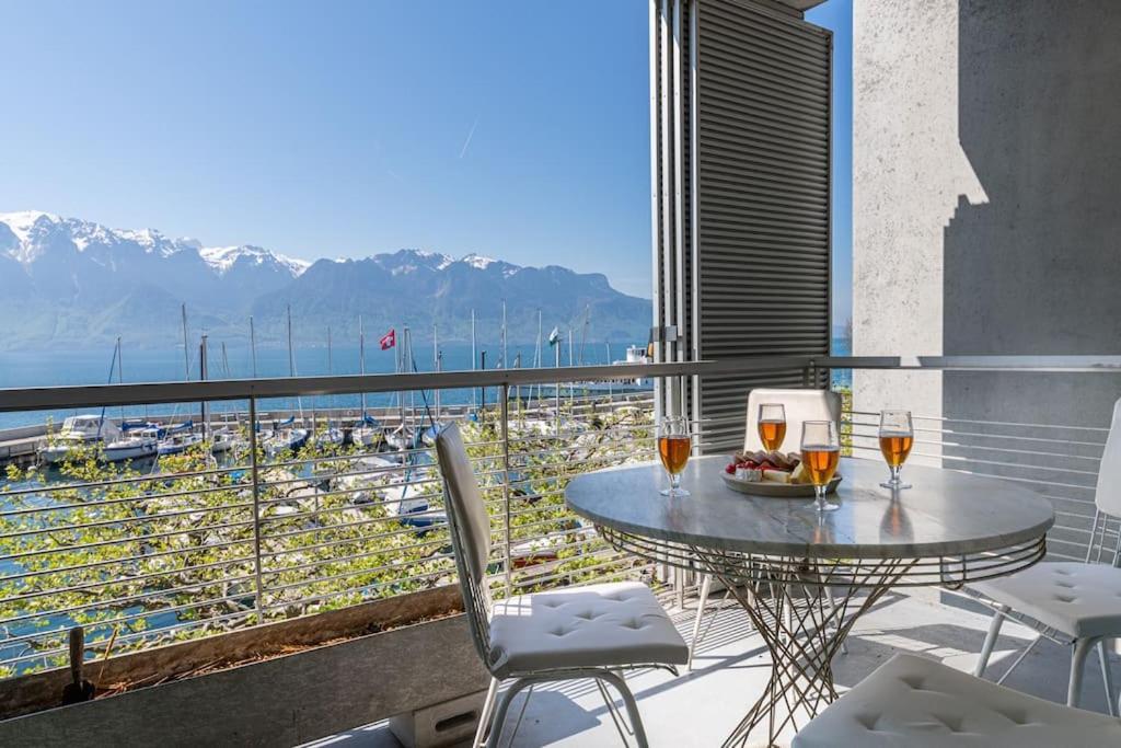Lakeside-Apartment-1 Grand Appartement Familial Avec Terrasses Et Vue Panoramique Βεβέ Εξωτερικό φωτογραφία