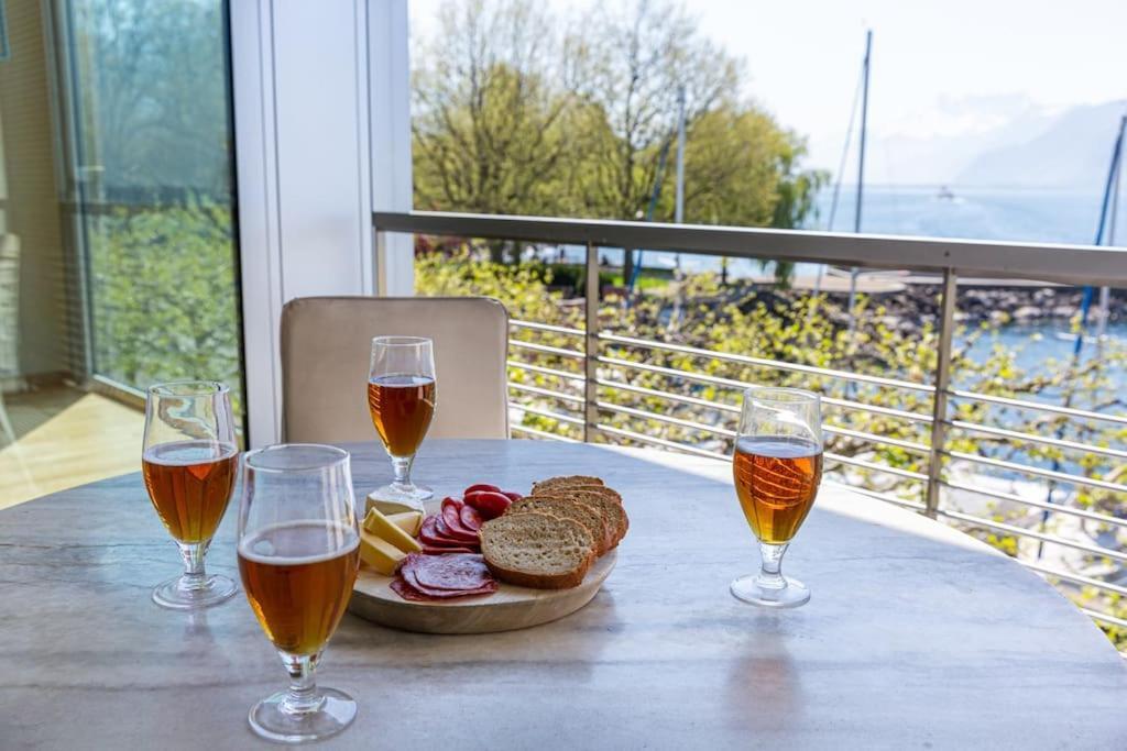 Lakeside-Apartment-1 Grand Appartement Familial Avec Terrasses Et Vue Panoramique Βεβέ Εξωτερικό φωτογραφία