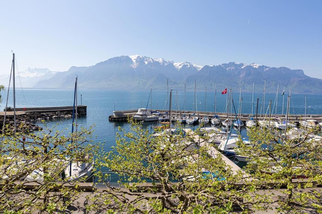 Lakeside-Apartment-1 Grand Appartement Familial Avec Terrasses Et Vue Panoramique Βεβέ Εξωτερικό φωτογραφία